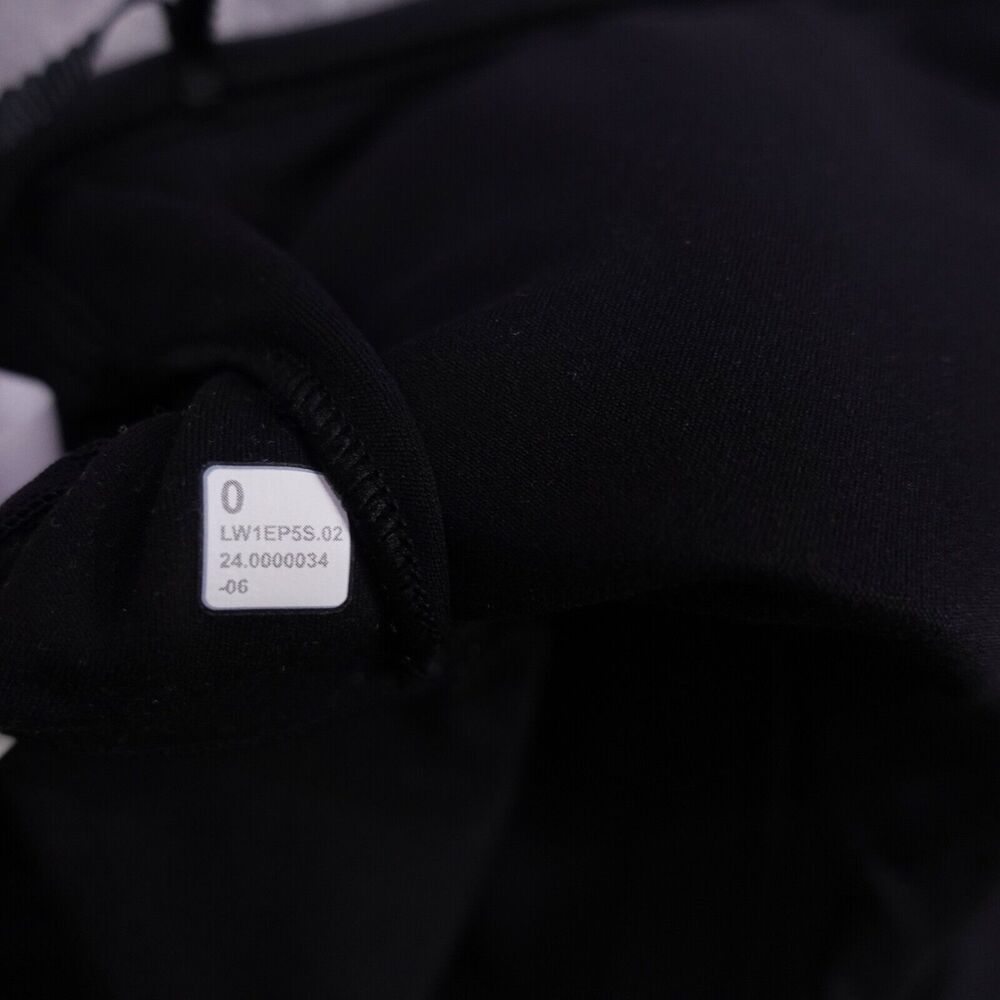 New Lululemon Size 0 Align T Strap Tank BLK Black Shelf Bra Nulu $68 - Picture 6 of 7